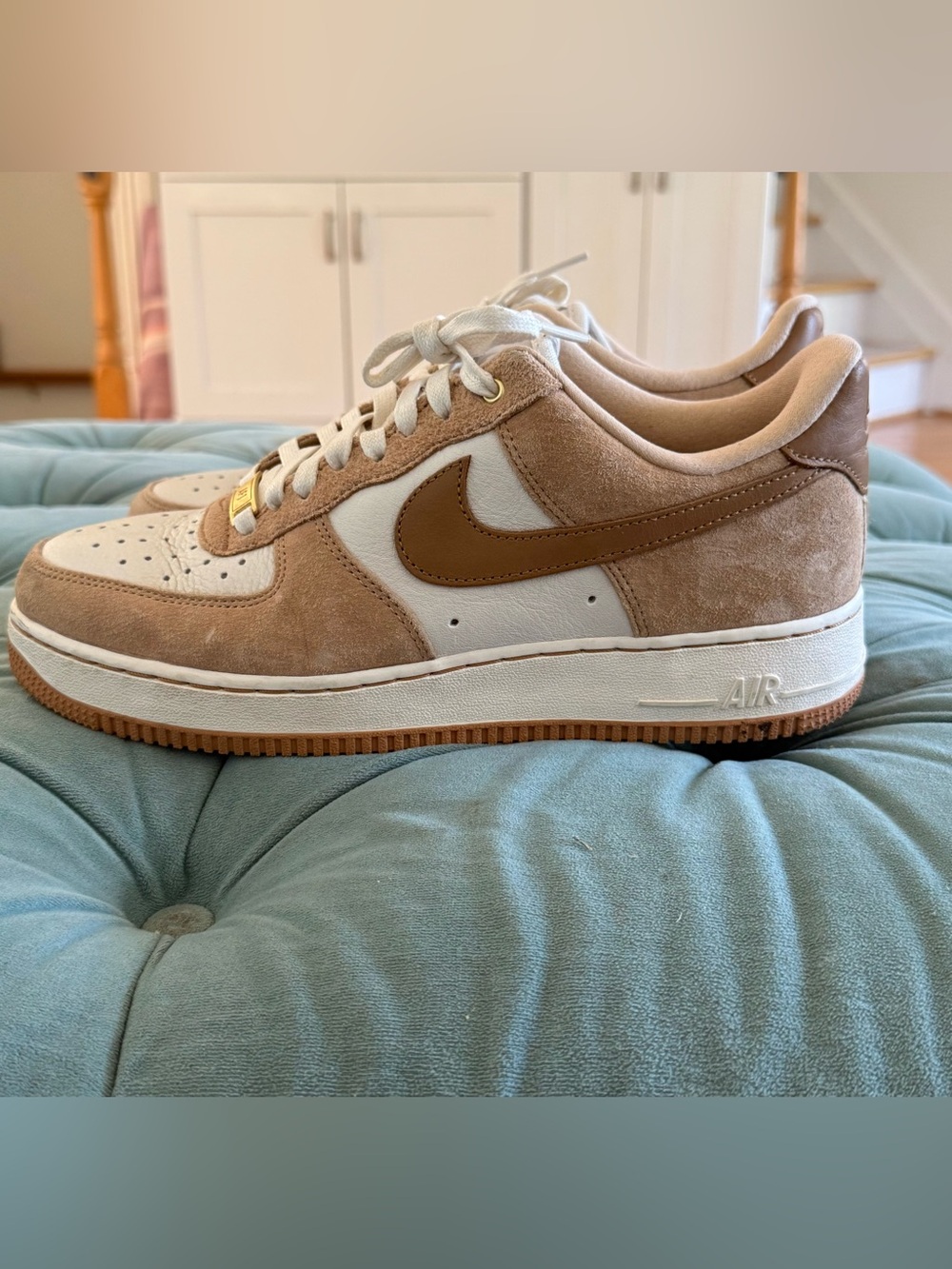 Nike Women’s Air Force 1 Low LXX “Vachetta Tan”— Tan, White, Brown Sneakers